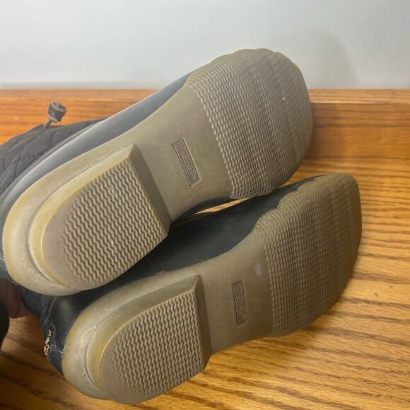 Sperry Duck Boots Size 9 Quilted F16-61775 Rain - Picture 3 of 9